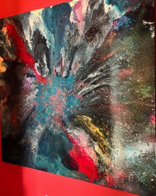 NEW:
Andromeda
Galaxy Born
72' x 72"