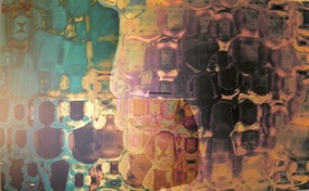 SOLD:
Hole in 
the Wall
on Metal 
30" x 50"