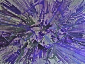 SOLD:
Purple 
Panache
30" x 40"